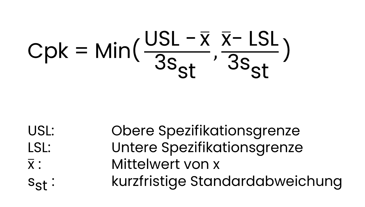Wie Hoch Darf Der Cpk Wert Sein CpK oder Ppk für die Prozessfähigkeit. Was ist der Unterschied?